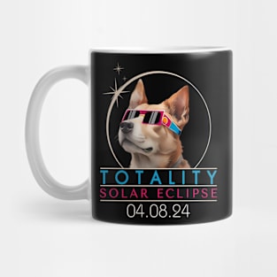 Total Solar Eclipse 2024 Totality 04.08.24 Dog Lovers Mug